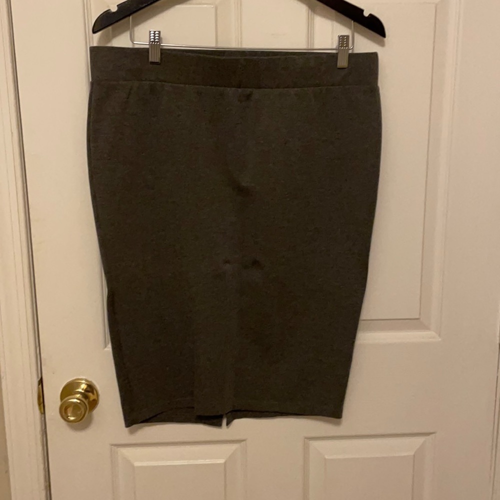 Gray Torrid Pencil Skirt